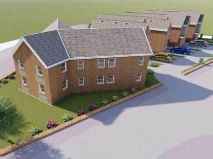 An artists' impression of the homes. Picture: Adur District Council