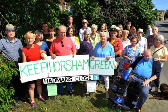 Residents are concerned about plans to develop 'a vital green space' near their homes