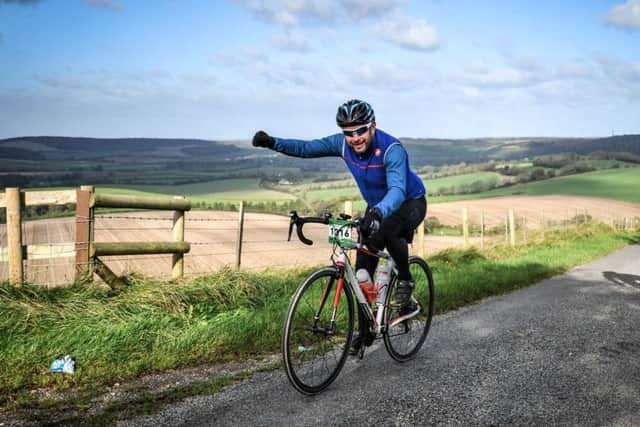 PC Ian Luxford on his bike