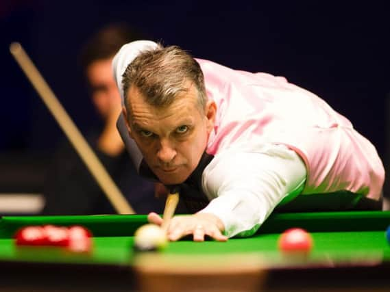 Hastings snooker star Mark Davis.