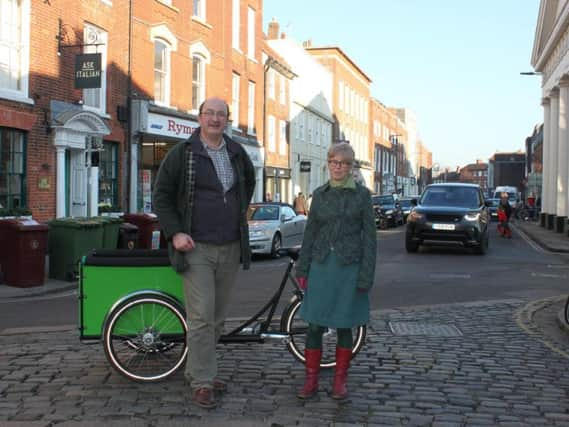 Campaigner Mark Record's car free day idea has been supported by city councillor Sarah Sharp