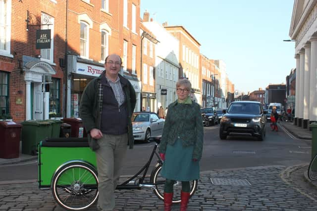 Campaigner Mark Record's car free day idea has been supported by city councillor Sarah Sharp