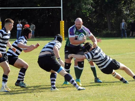 Bognor on the attack against Havant IIs / Picture by Kate Shemilt