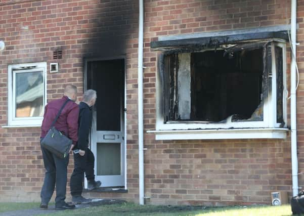 The scene in John Street, Brighton, this morning SUS-190920-104142001