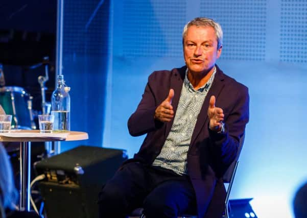 Broadcaster Gavin Esler was in Lewes to give a wide-ranging talk on Brexit (photo by Carlotta Luke)