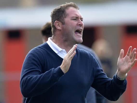 Eastbourne Borough boss Lee Bradbury