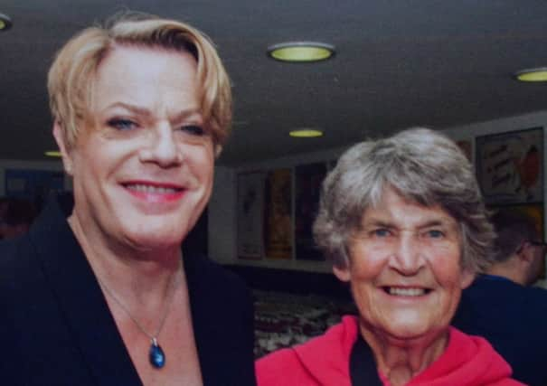 Pauline with Eddie Izzard SUS-190210-102838001