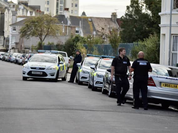 Police said officers were called to Cambridge Road after reports an 18-year-oldman had suffered several stab wounds yesterday afternoon. Photo: Dan Jessup