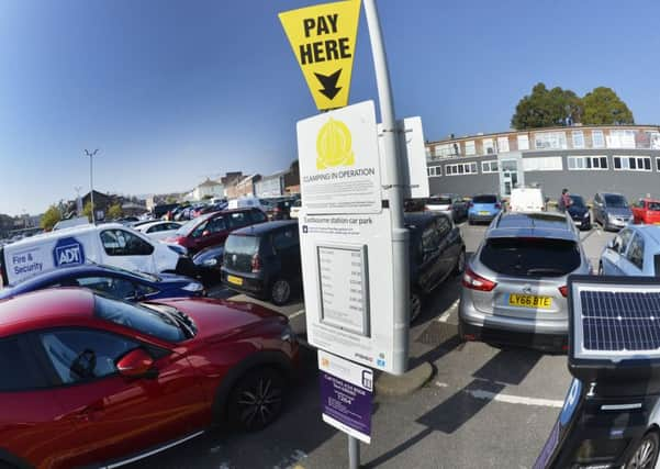 Eastbourne Railway Station Car Park (Photo by Jon Rigby) SUS-181110-103231008