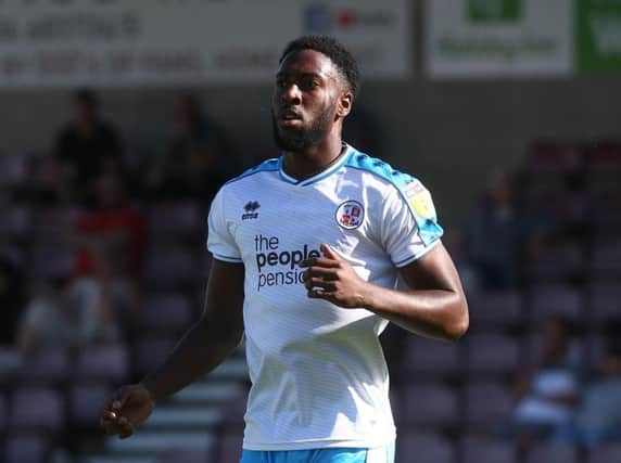 Crawley Town's Nathan Ferguson. Picture courtesy of Getty Images