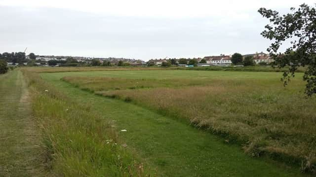 Site of proposed new housing off Bexhill Road. SUS-190907-095410001