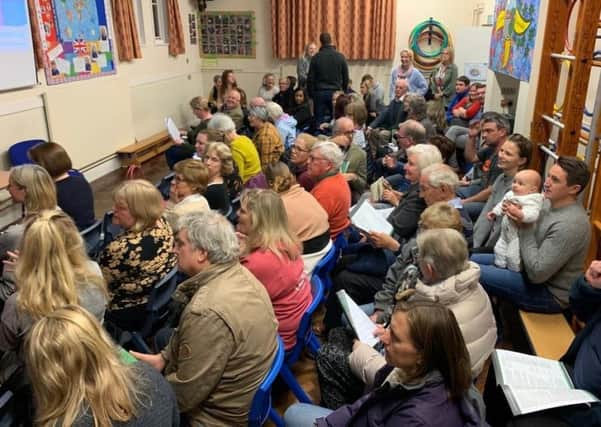 Stedham Primary School public meeting