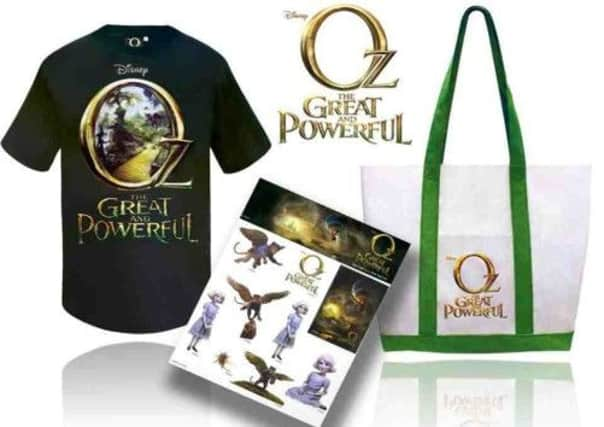 Win Oz merchandise.