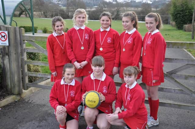 downlands yr 8 netball team