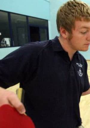 Trinity Table Tennis Club
Holy Trinity School PE technician Joe Comper who started the club and Carys Dunn September 2010