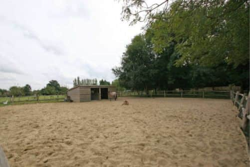 Riding facilities at Owls Hollow, Broad Oak, Brede