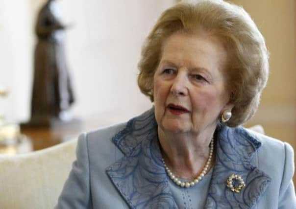 Margaret Thatcher suffered ill health during her later years.