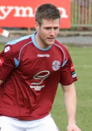 Danny Ellis scored the goal which gave Hastings United a vital victory at Kingstonian. Picture by Terry S. Blackman