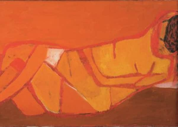 Reclining Red Nude, 1956 (c) William Scott Foundation