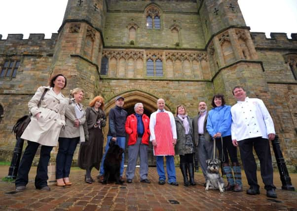 City of Culture bid photocall outside Battle Abbey. 8/5/13