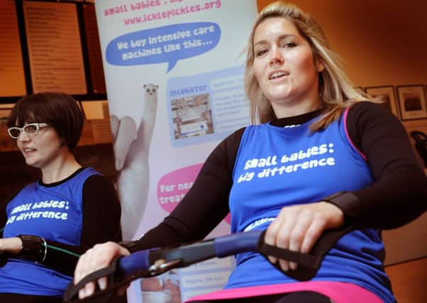 JPCT 02-02-13 S13063076X Pulborough RFC. Alex Ireson and Pip Jennings training for London to Paris charity row. -photo by Steve Cobb