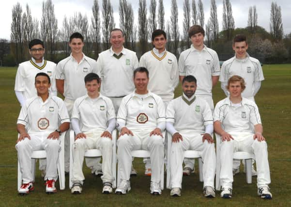 Three Bridges Cricket First Team 4-5-13 (Pic by Jon Rigby)