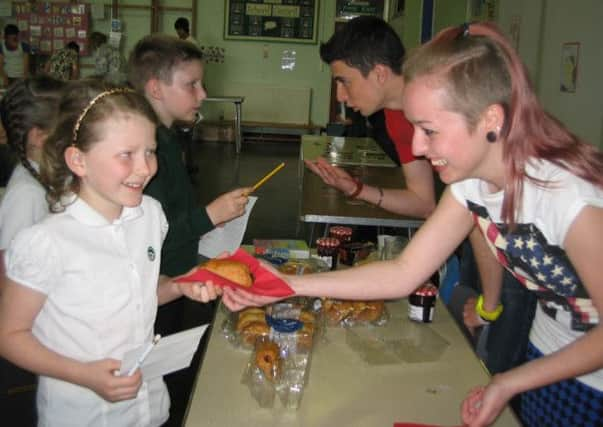 Steyning Grammar and Jolesfield pupils at French day