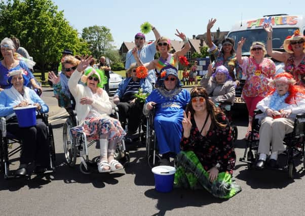 Happy faces all around at this year's East Preston Festival L24379H13