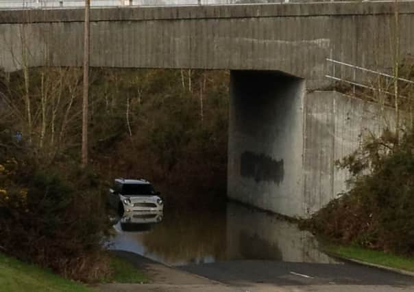 Flooding in Blakes Farm Road (submitted).