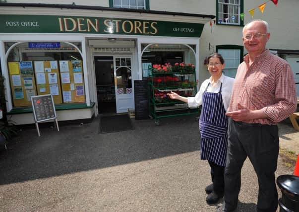 25/6/13- Iden Stores following renovation.  Geoff Kiddle and Elizabeth Wojdyla