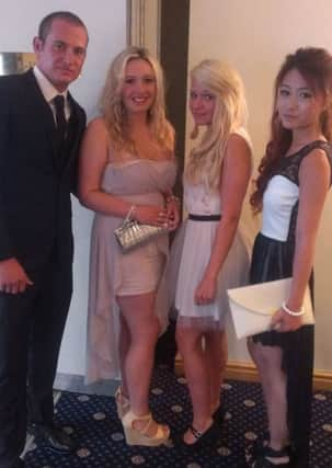 From left: Danny Martin, Jessica Sullivan, Lauren Hunter and Sharon Wong