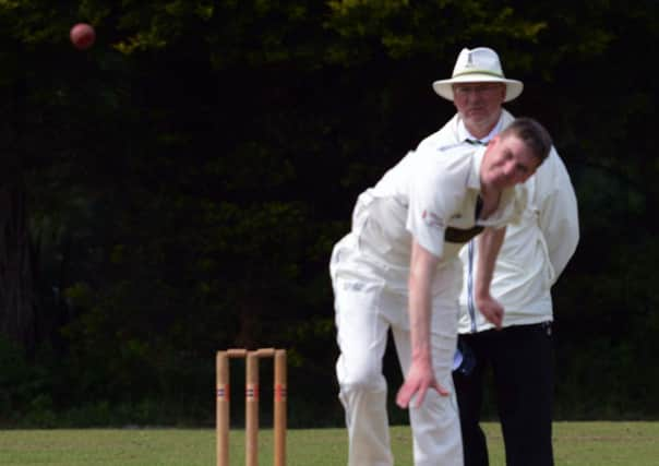 L23823H13

Clymping v Littlehampton cricket action from  the game Waddington