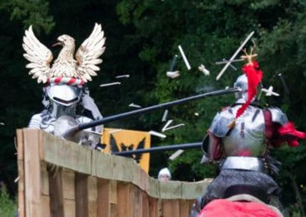 Jousting at Arundel Castle