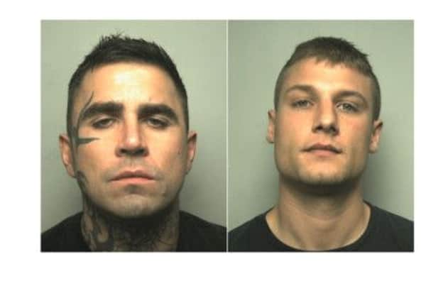 James Meldrum (left) and Sam Prior. Photo courtesy of Sussex Police