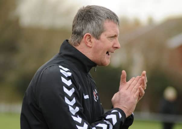 L05145H13-FootballRustington - L05164H13-FootballRustington 260113 
LP

Local Football. Rustington FC  V Steyning Town. Pictured is Steyning Town FC manager, Richard Whittington.