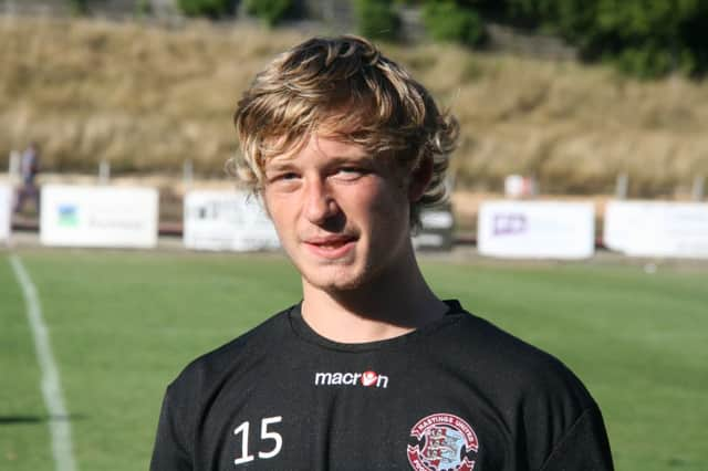 Jamie Crone is away for Hastings United's trip to Faversham Town today. Picture by Terry S. Blackman