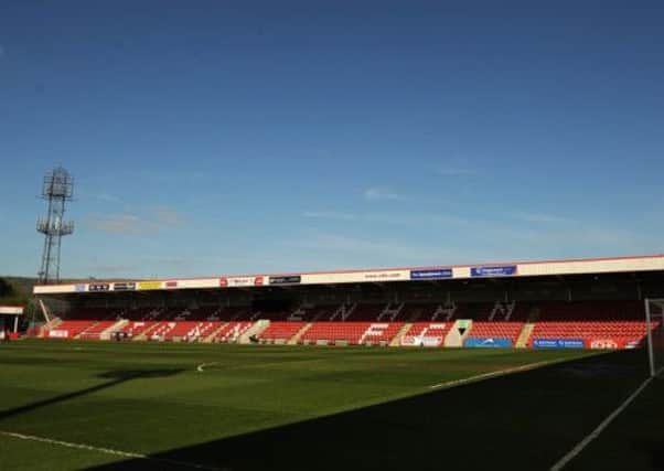 Whaddon Road, home of Cheltenham Town