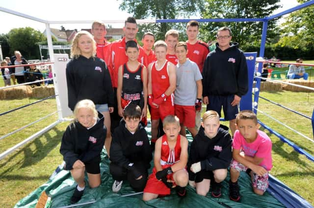 Rye Boxing Club fete at Tilling Green. 7/9/13

Some of Rye Boxing Club's members.