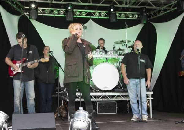 The Tribute Show on the main stage at the Town Show and Family Fun Day     GRF_2631