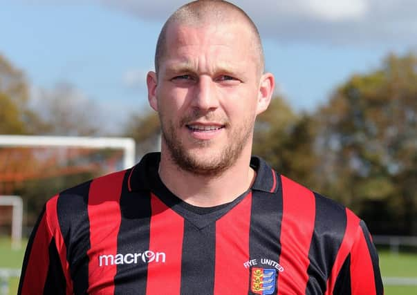 Scott Ramsay scored a hat-trick in Rock-a-Nore's 22-0 thrashing of Hooe Sports