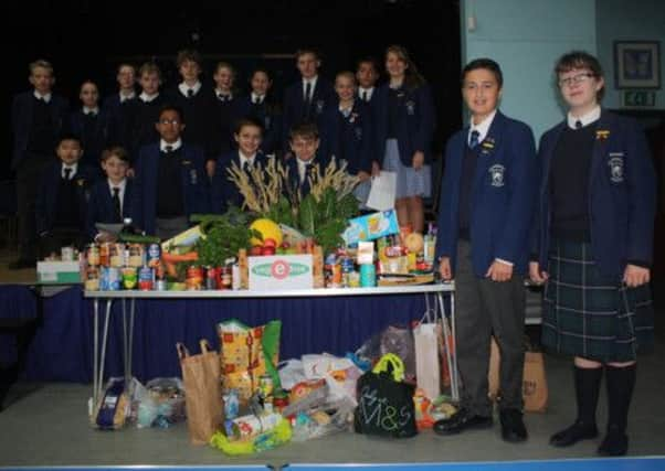 Harvest Festival at Claremont School.