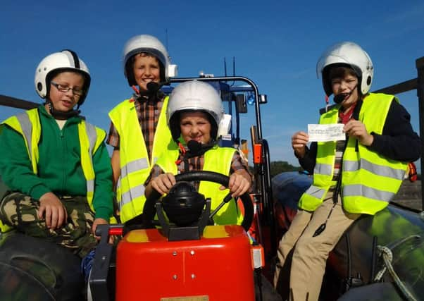 Pupils aid rescue boat