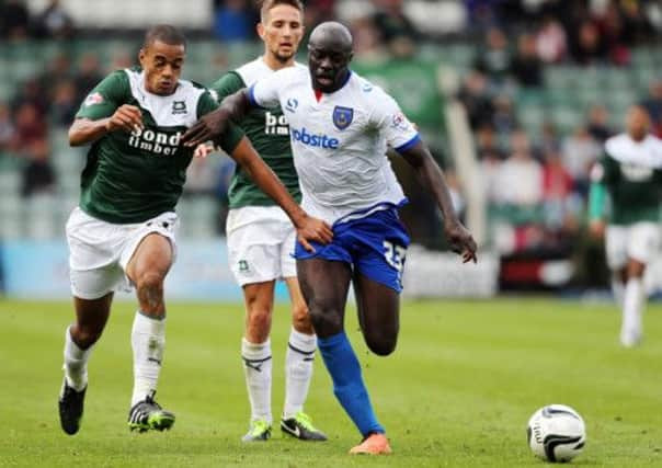 Patrick Agyemang and Curtis Nelson, left. Picture: Joe Pepler