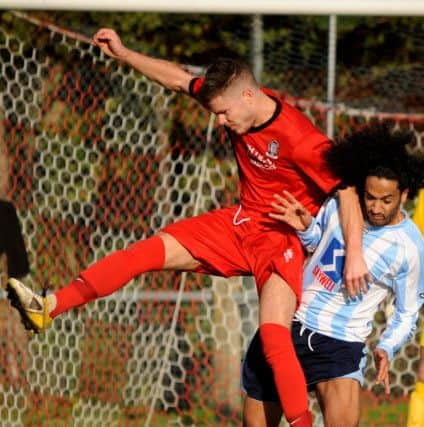 Hassocks v Worthing Utd. Pic Steve Robards