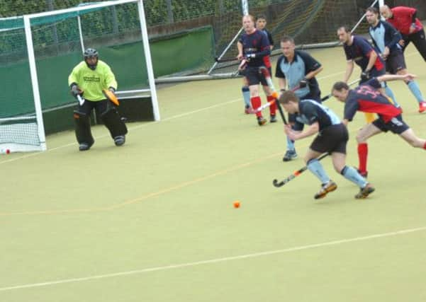 South Saxons' second team on the attack during its victory at home to Brighton & Hove fourths on Saturday. Picture by Simon Newstead