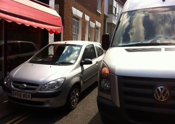 Illegal parking in Lion Street 2