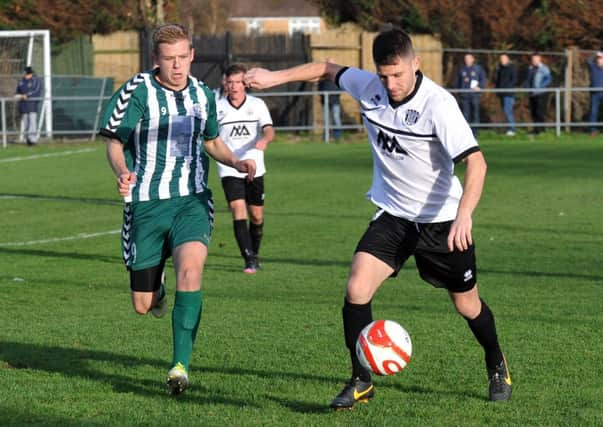 Action from East Preston's win against St Francis