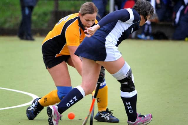 Hockey. Burgess Hill II v Hailsham. Pic Steve Robards