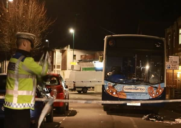 A man died after being in collision with a bus in Bognor Regis. PHOTO BY EDDIE MITCHELL