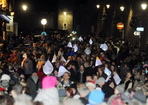 Last years candlelight display in Arundel was a resounding success  L50261H12